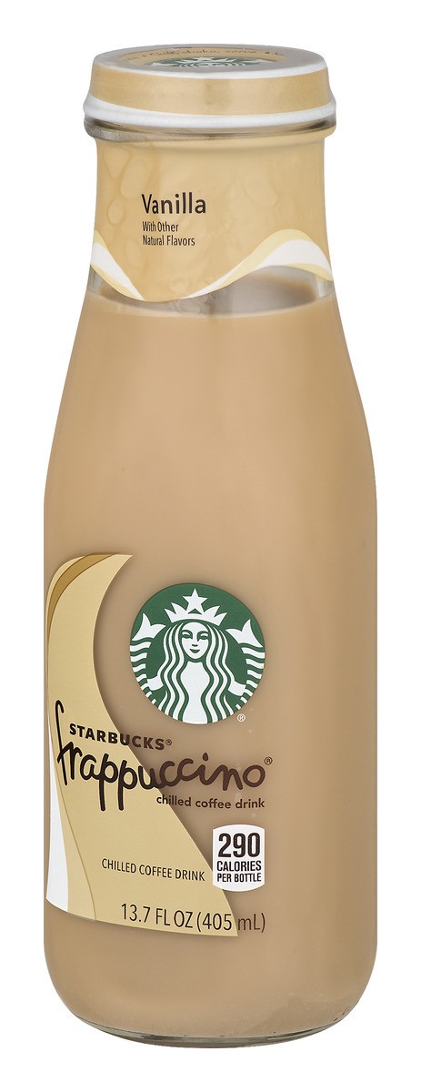 slide 9 of 9, Starbucks Frappuccino Chilled Coffee Drink Vanilla Flavored 13.7 Fl Oz Bottle, 13.7 fl oz