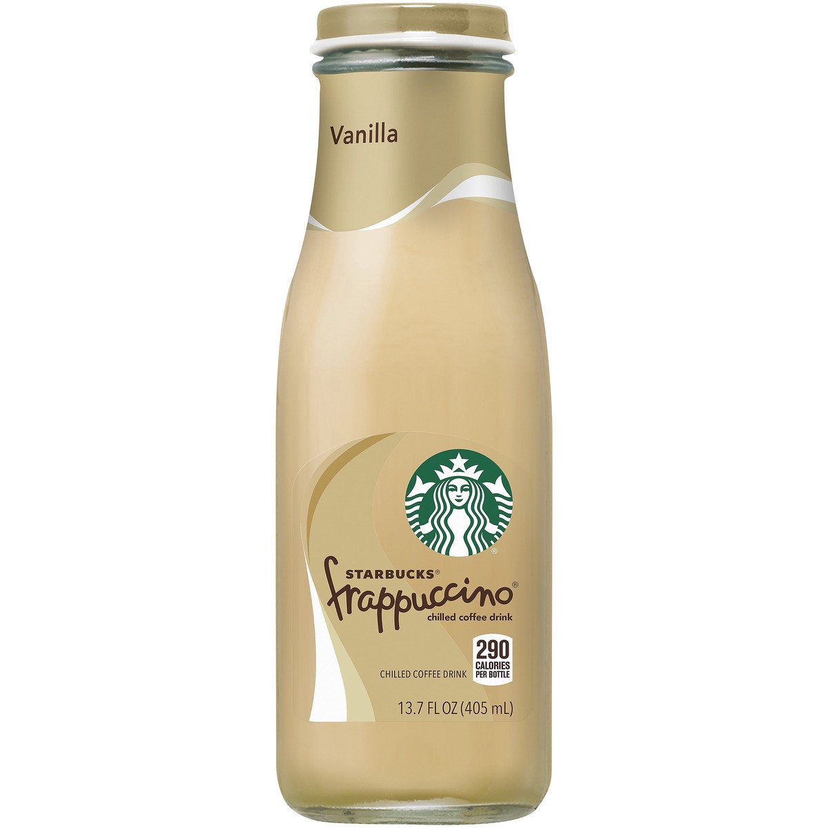 slide 6 of 9, Starbucks Frappuccino Chilled Coffee Drink Vanilla Flavored 13.7 Fl Oz Bottle, 13.7 fl oz