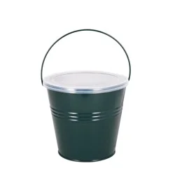 Hd Outdoors Metal Bucket Citronella Candle - Green
