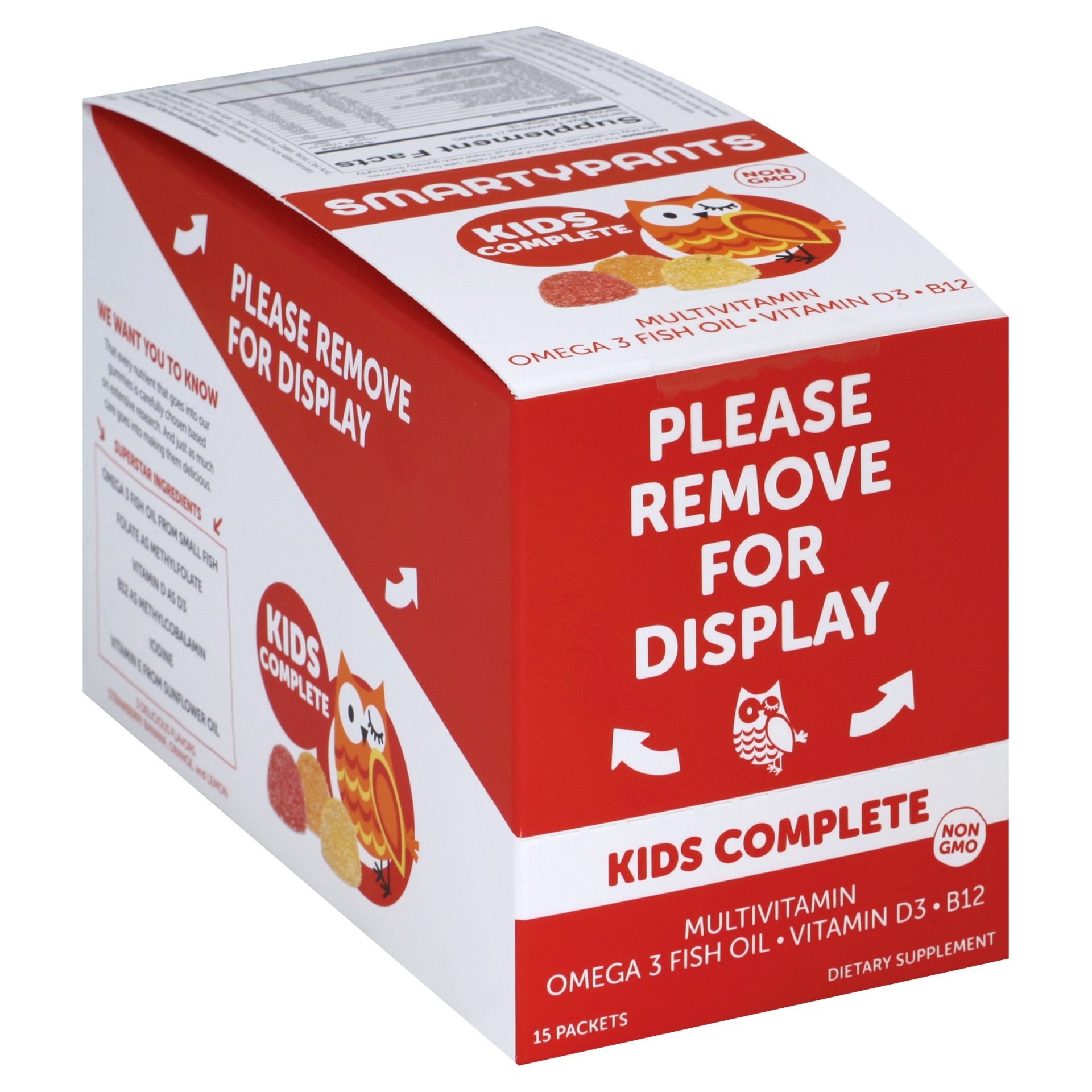 slide 1 of 1, SmartyPants Kids Complete Gummy Multivitamin Box, 15 ct