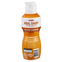 slide 4 of 29, Meijer Real Dairy Salted Caramel Coffee Creamer, 32 oz