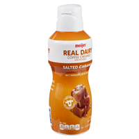 slide 2 of 29, Meijer Real Dairy Salted Caramel Coffee Creamer, 32 oz