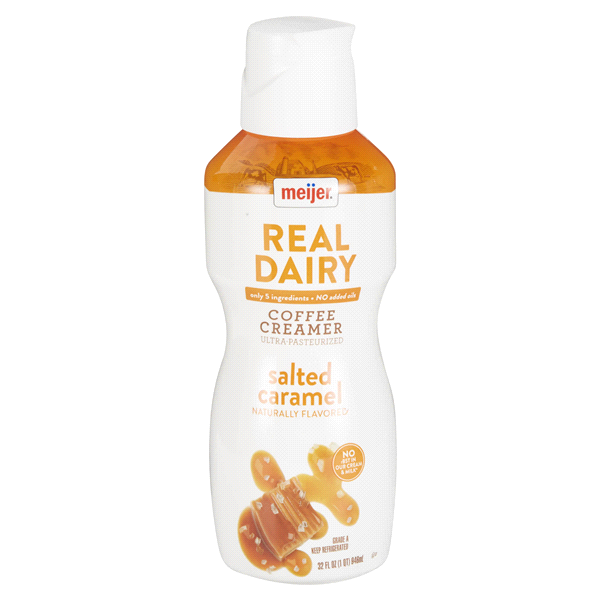 Meijer Real Dairy Salted Caramel Coffee Creamer 32 oz Shipt