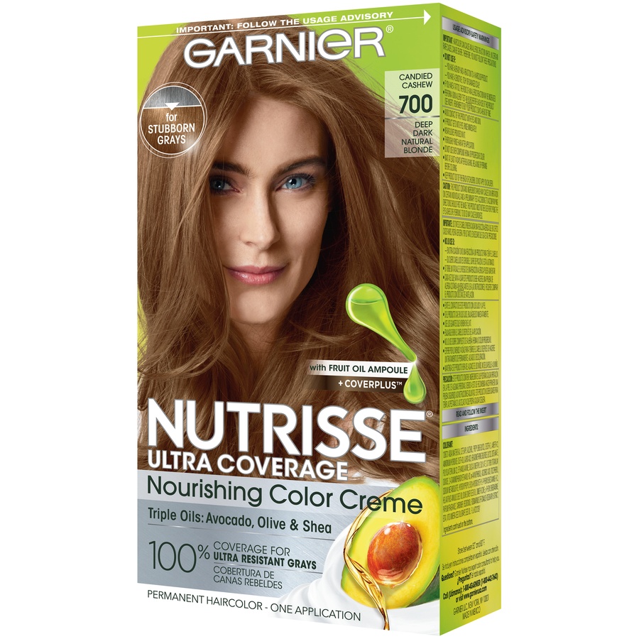 slide 3 of 7, Garnier Nutrisse Ultra Coverage Neutral - Medium Blonde Shade 800, 1 ct