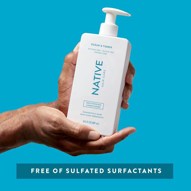 slide 4 of 6, Native Ocean Timber Moisturizing Conditioner - 16.5 fl oz, 16.5 fl oz