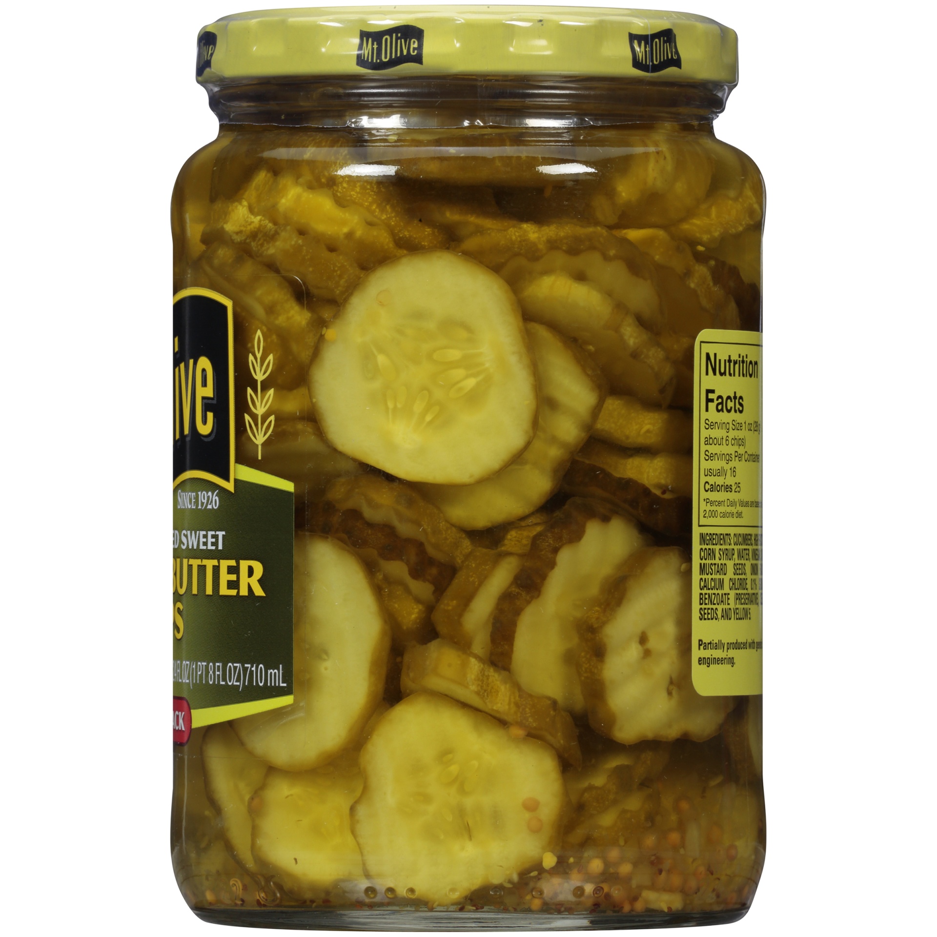 slide 3 of 6, Mt. Olive Old-Fashioned Sweet Bread & Butter Pickle Chips - 24oz, 