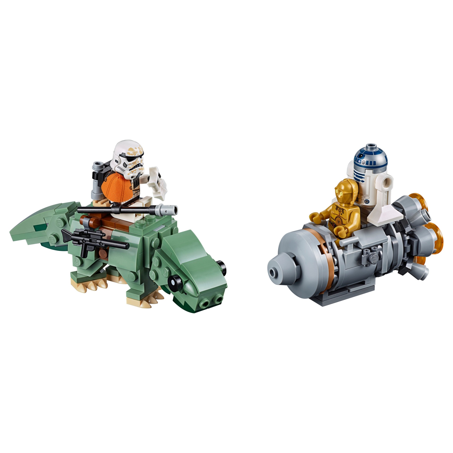 slide 1 of 6, LEGO Star Wars Escape Pod vs. Dewback Microfighters, 1 ct