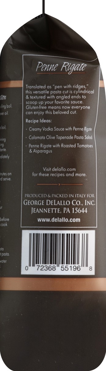 slide 3 of 5, DeLallo Penne Rigate 12 oz, 12 oz