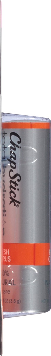 slide 3 of 10, ChapStick Total Hydration Fresh Citrus Lip Care 0.12 oz, 0.12 oz