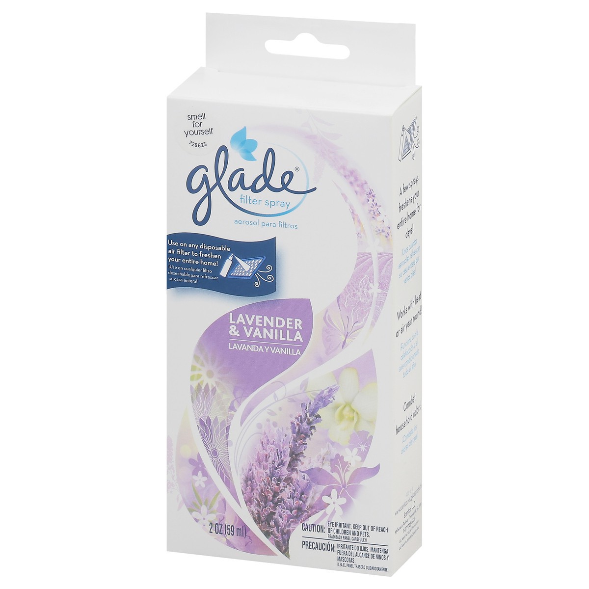 slide 13 of 13, Glade Lavender & Vanilla Filter Spray 2 oz, 2 oz