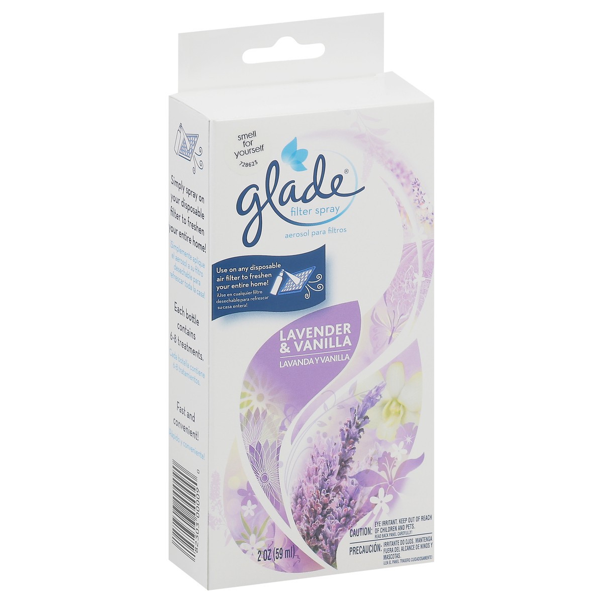 slide 12 of 13, Glade Lavender & Vanilla Filter Spray 2 oz, 2 oz