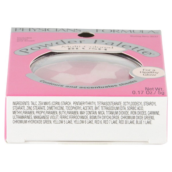 slide 3 of 13, Physicians Formula Physician's Formula Powder Palette Multi-Colored Face Blush, Blushing Berry, 1 ct