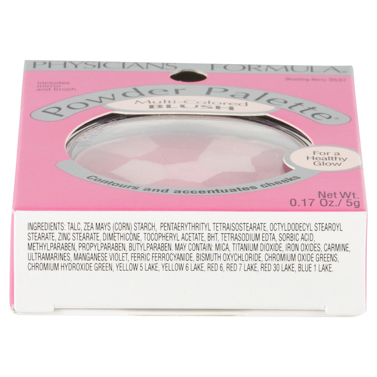 slide 2 of 13, Physicians Formula Physician's Formula Powder Palette Multi-Colored Face Blush, Blushing Berry, 1 ct