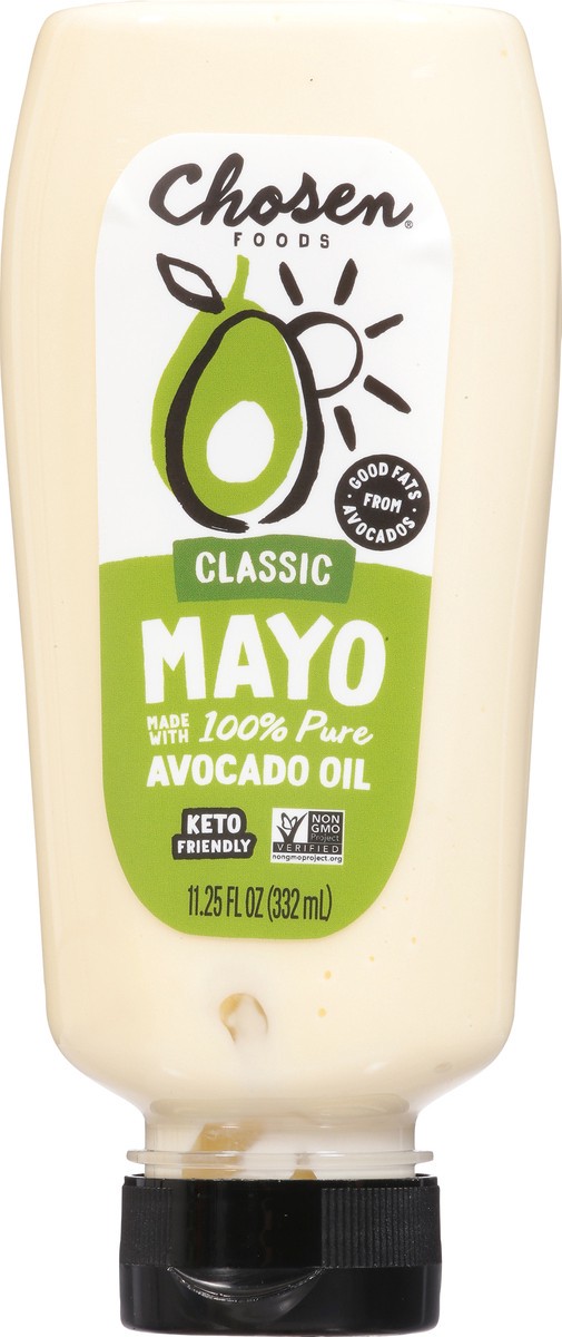 slide 3 of 13, Chosen Foods Classic Avocado Oil Squeeze Mayo 11.25 oz, 11.25 fl oz