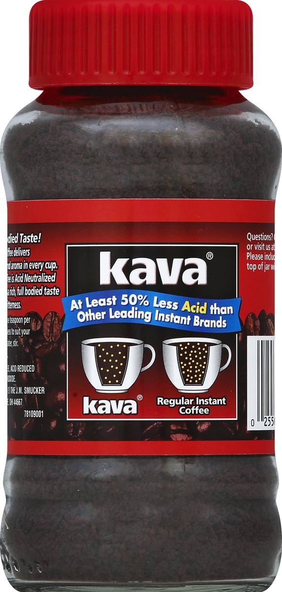 slide 6 of 6, Kava Reduced Acid Instant Coffee, 4 oz