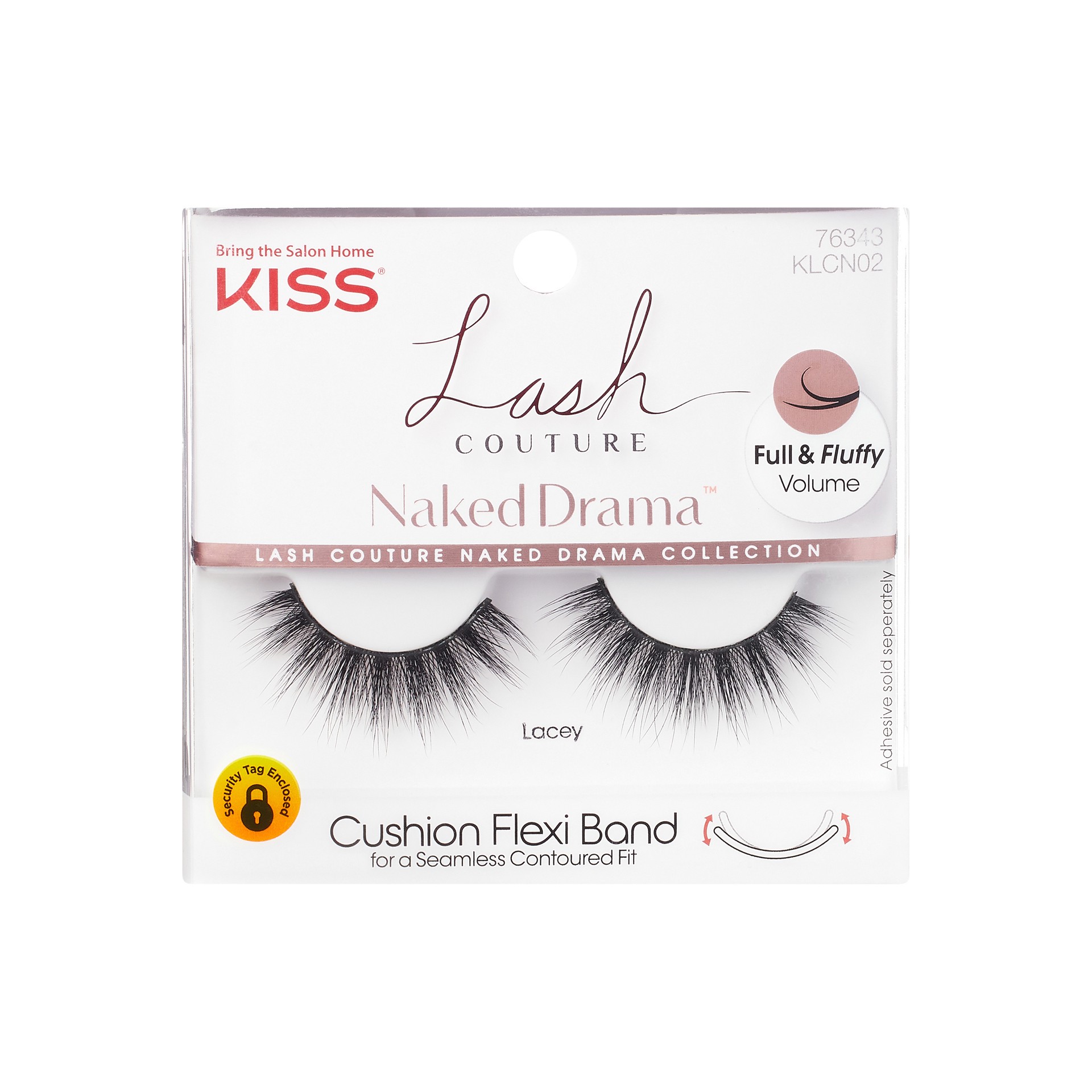 slide 1 of 6, KISS Lash Couture Naked Drama - Lacey, 1 ct