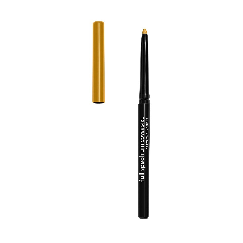 slide 3 of 4, Covergirl Defining Moment- All Day Eyeliner, Gold Metallic, 0.35 gram