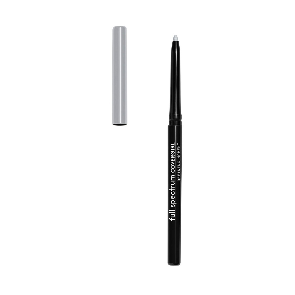 slide 3 of 3, Covergirl Defining Moment- All Day Eyeliner, Silver Metallic, 0.35 gram