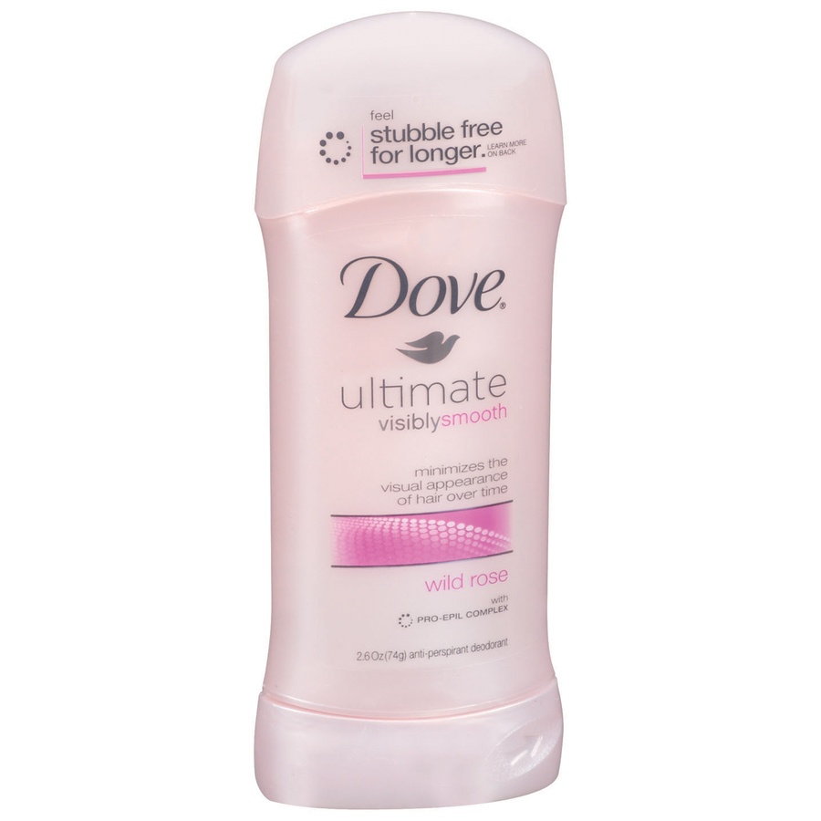 slide 3 of 3, Dove Ultimate Stay Smooth Anti-Perspirant Deodorant Wild Rose, 2.6 oz