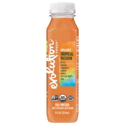 Evolution Fresh Organic Tropical Passion Cold-Pressed Vegetable & Fruit Juice Blend 11 oz.