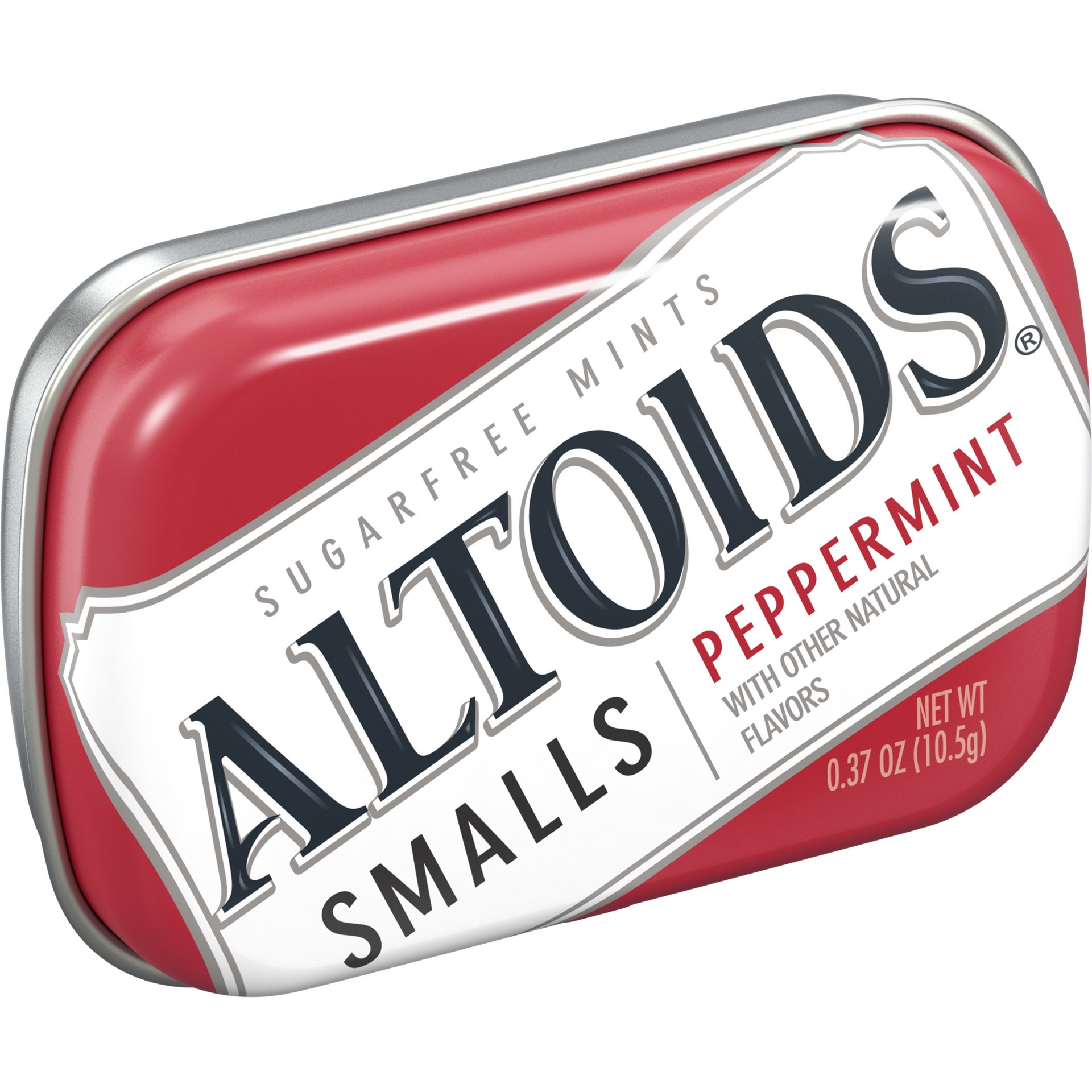 slide 1 of 2, Altoids Smalls Peppermint Sugar Free Breath Mints, Single Pack, 0.37 oz, 50 ct