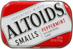 ALTOIDS Smalls Peppermint Sugar Free Breath Mints, Single Pack, 0.37 oz
