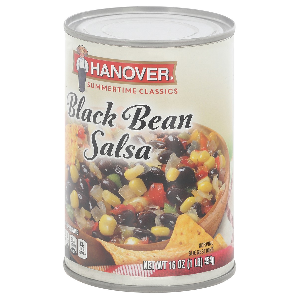 slide 9 of 13, Hanover Black Bean Salsa 16 oz, 16 oz