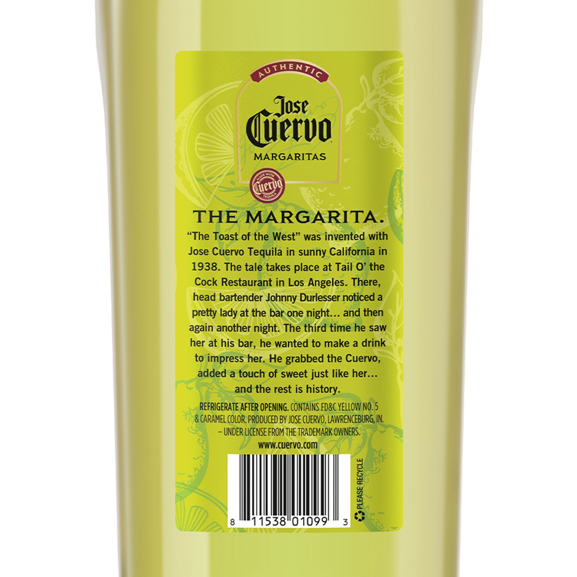 slide 8 of 10, Jose Cuervo Authentic Margarita Classic Lime Ready to Drink Cocktail - 1.75 L, 1.5 liter