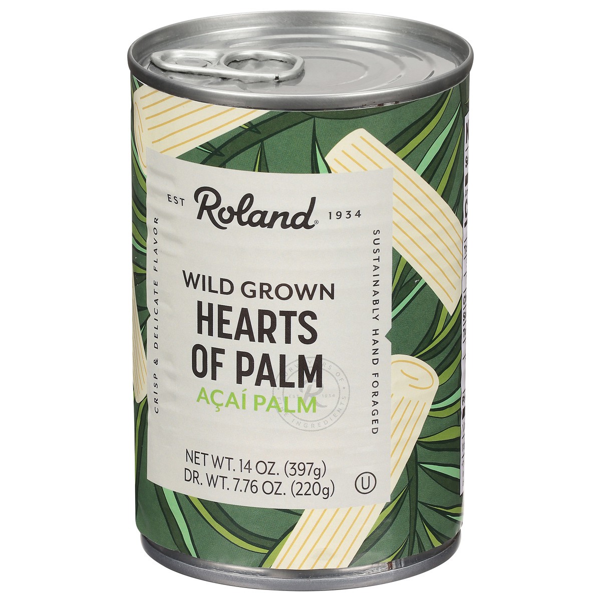 slide 2 of 9, Roland Wild Grown Hearts of Palm 14 oz, 14 oz