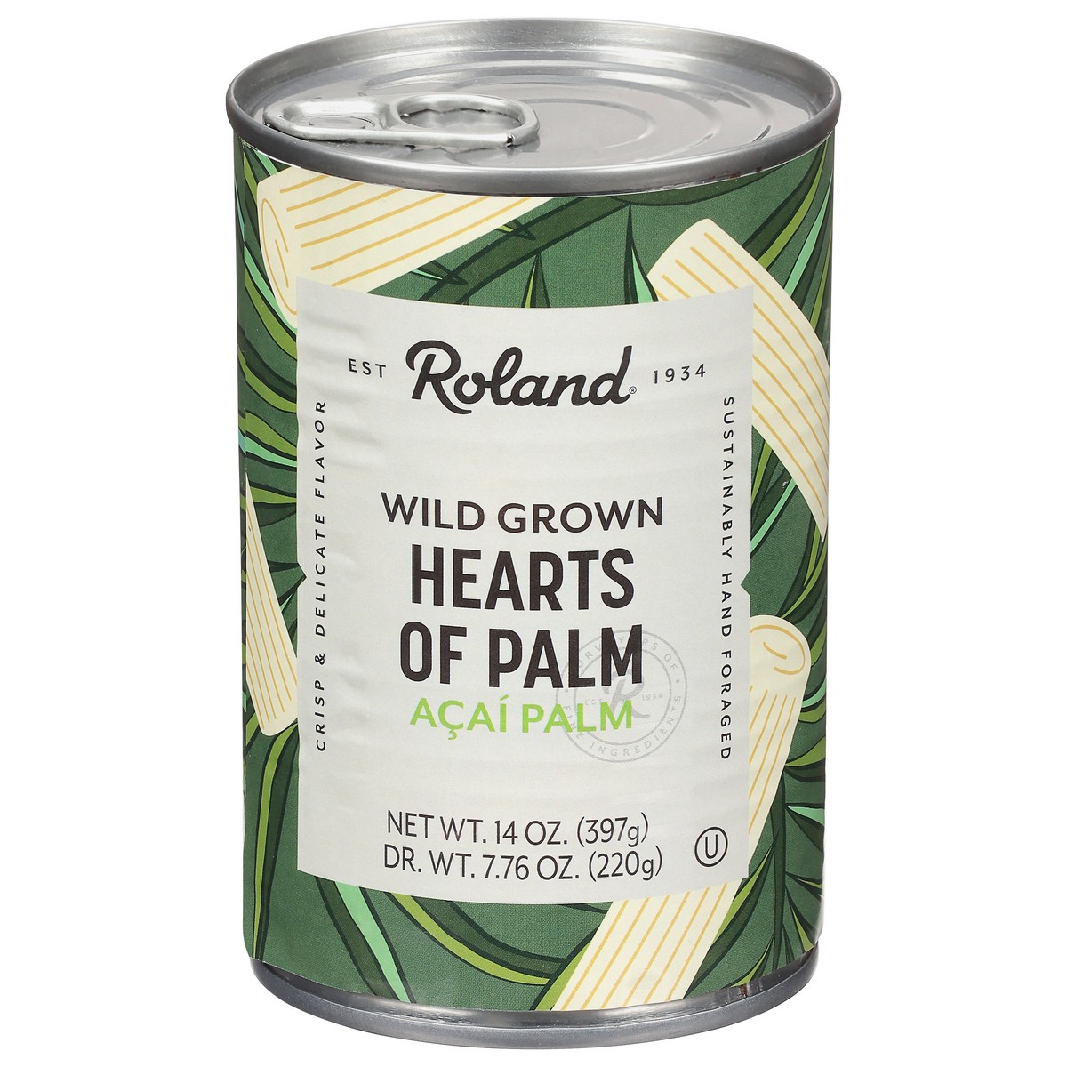 slide 1 of 9, Roland Wild Grown Hearts of Palm 14 oz, 14 oz