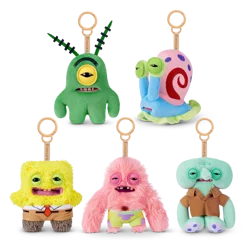 Zuru Fuggler SpongeBob SquarePants Plush Keyring - Assorted, 5 in
