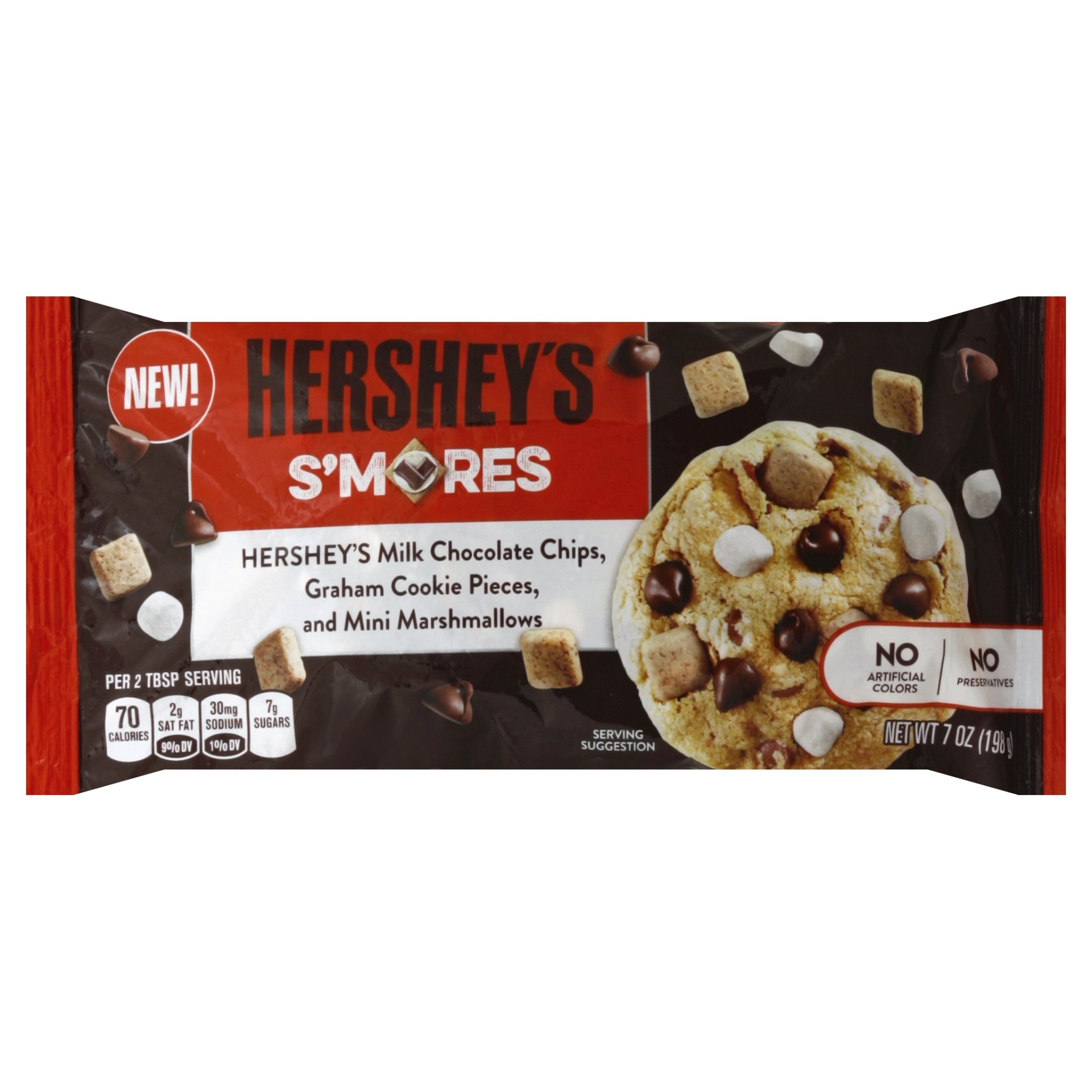 slide 1 of 1, Hershey's S'mores Baking Melts, 7 oz