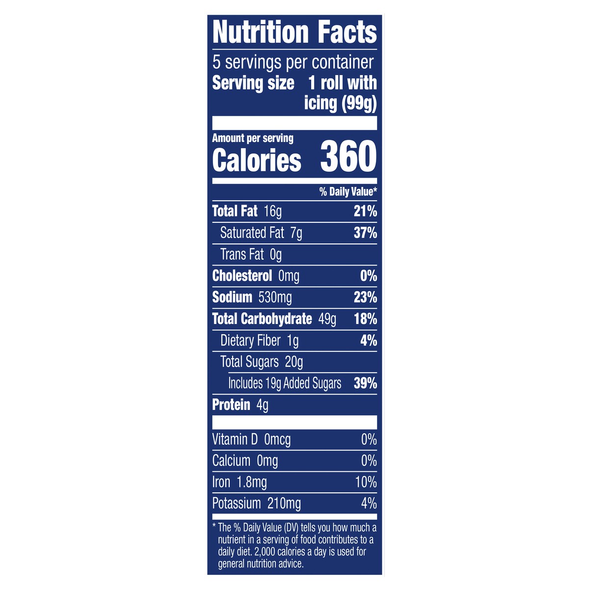 slide 4 of 13, Pillsbury Flaky Grands! Cinnamon Rolls with Cinnabon Cinnamon and Original Icing, Refrigerated Canned Pastry Dough, 5 ct, 17.5 oz, 5 ct