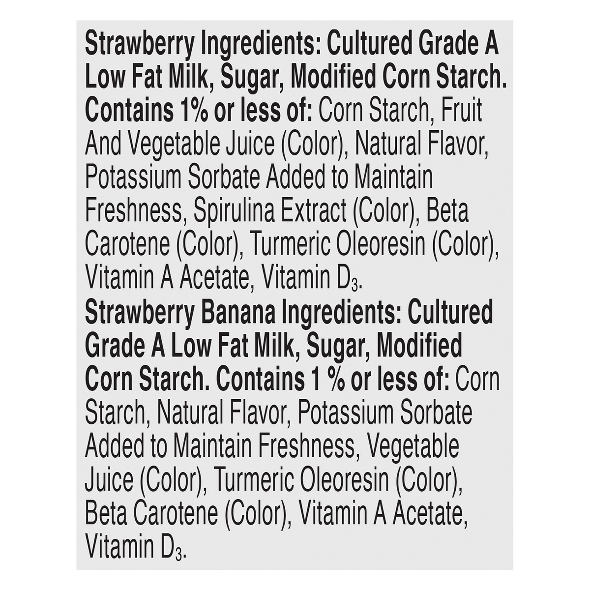 slide 7 of 13, Yoplait Strawberry & Strawberry Banana Low Fat Yogurt Pack, 24 Cups, 24 ct