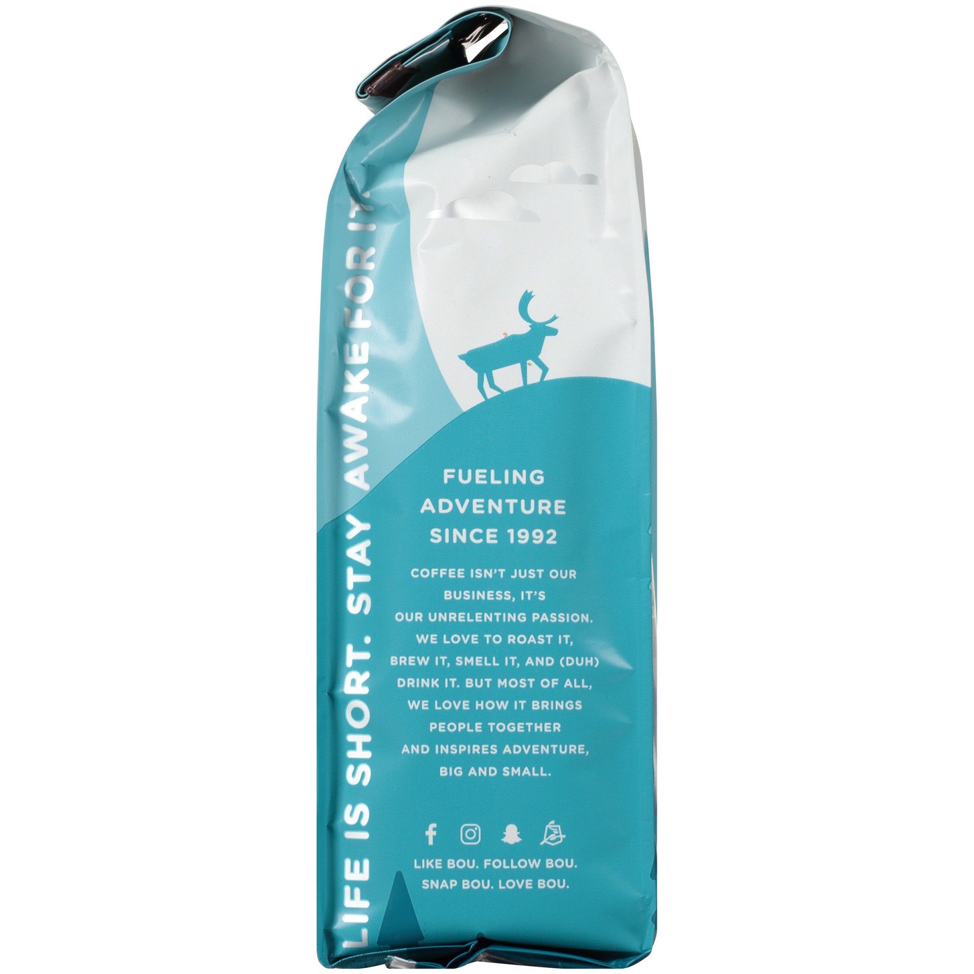 slide 6 of 7, Caribou Coffee Lakeshore Medium Roast Ground Coffee Bag- 12 oz, 12 oz