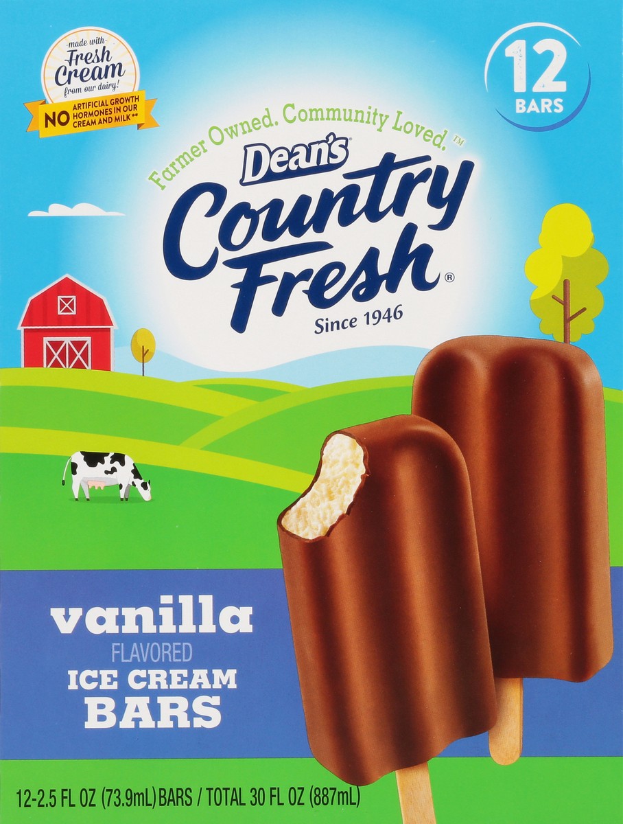 slide 16 of 17, Country Fresh Vanilla Ice Cream Bars, 30 fl oz