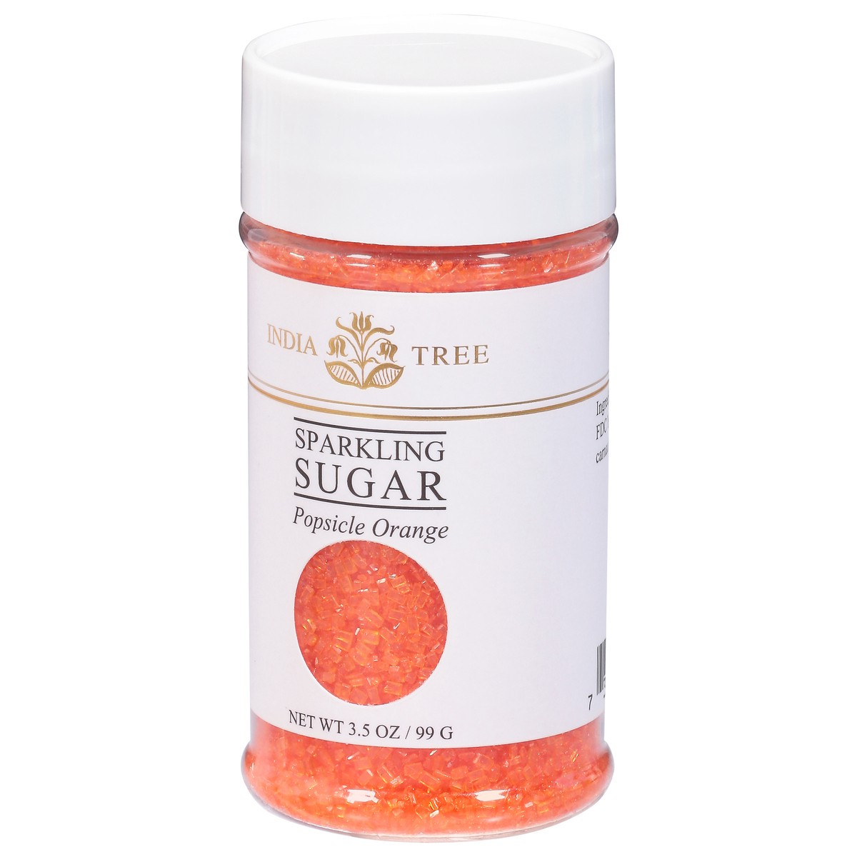 slide 3 of 9, India Tree Popsicle Orange Sparkling Sugar 3.5 oz, 3.5 oz