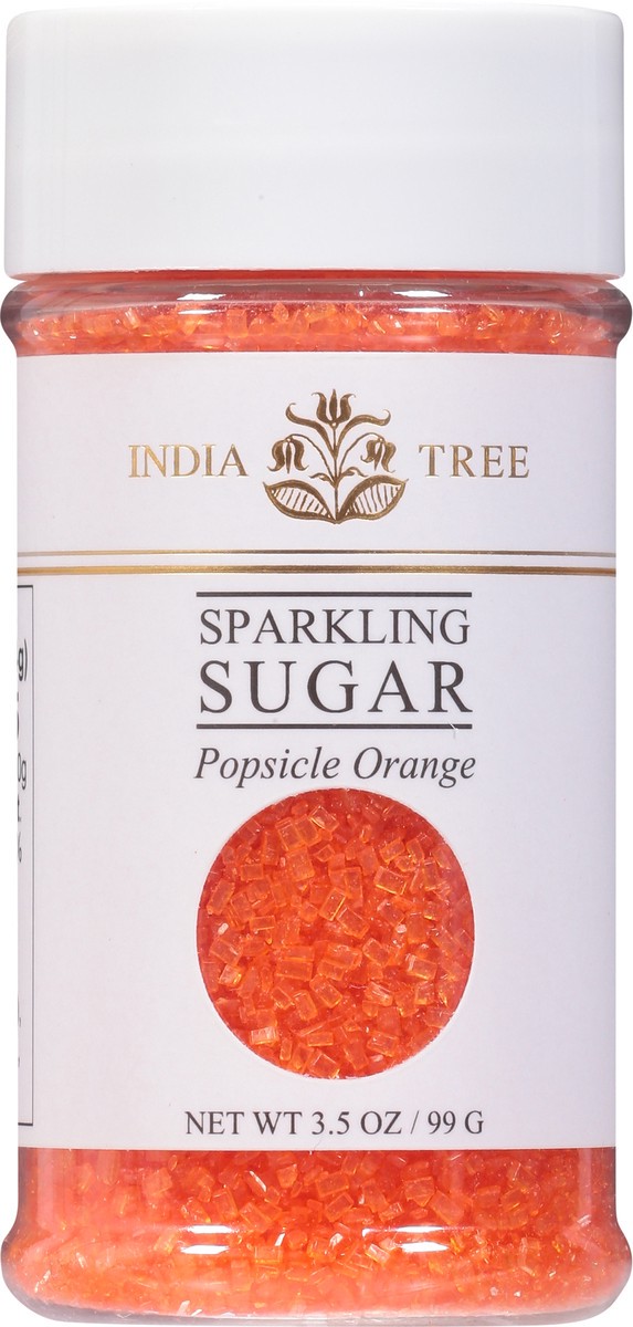 slide 6 of 9, India Tree Popsicle Orange Sparkling Sugar 3.5 oz, 3.5 oz