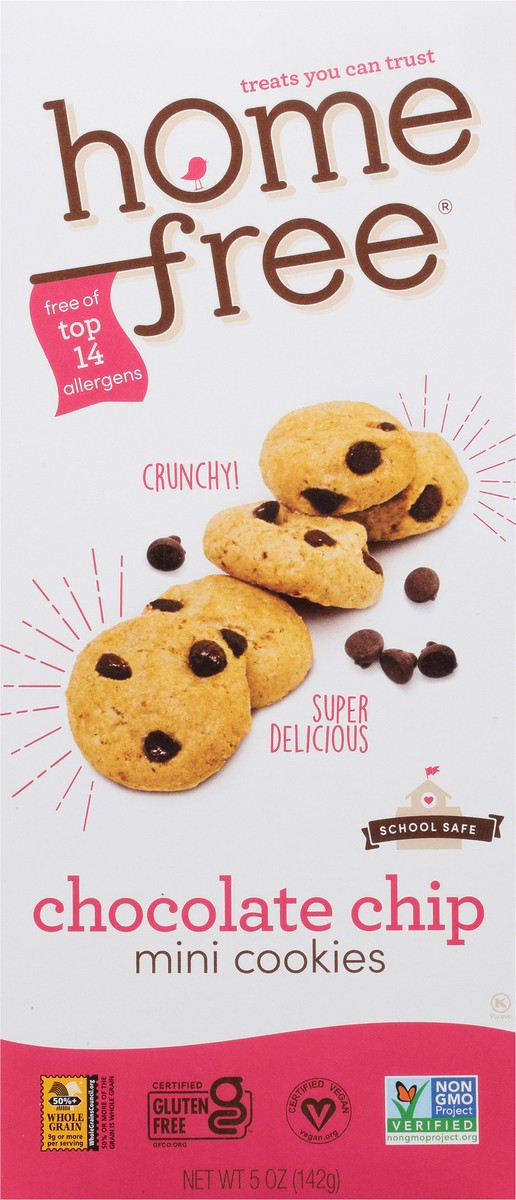 slide 11 of 14, Homefree Chocolate Chip Cookies Mini 5 oz, 5 oz