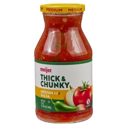 Meijer Medium Thick & Chunky Salsa, 24 Oz