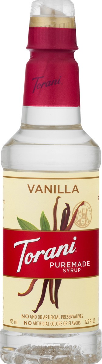 slide 1 of 13, Torani Syrup, Puremade, Vanilla - 375 ml, 1 ct