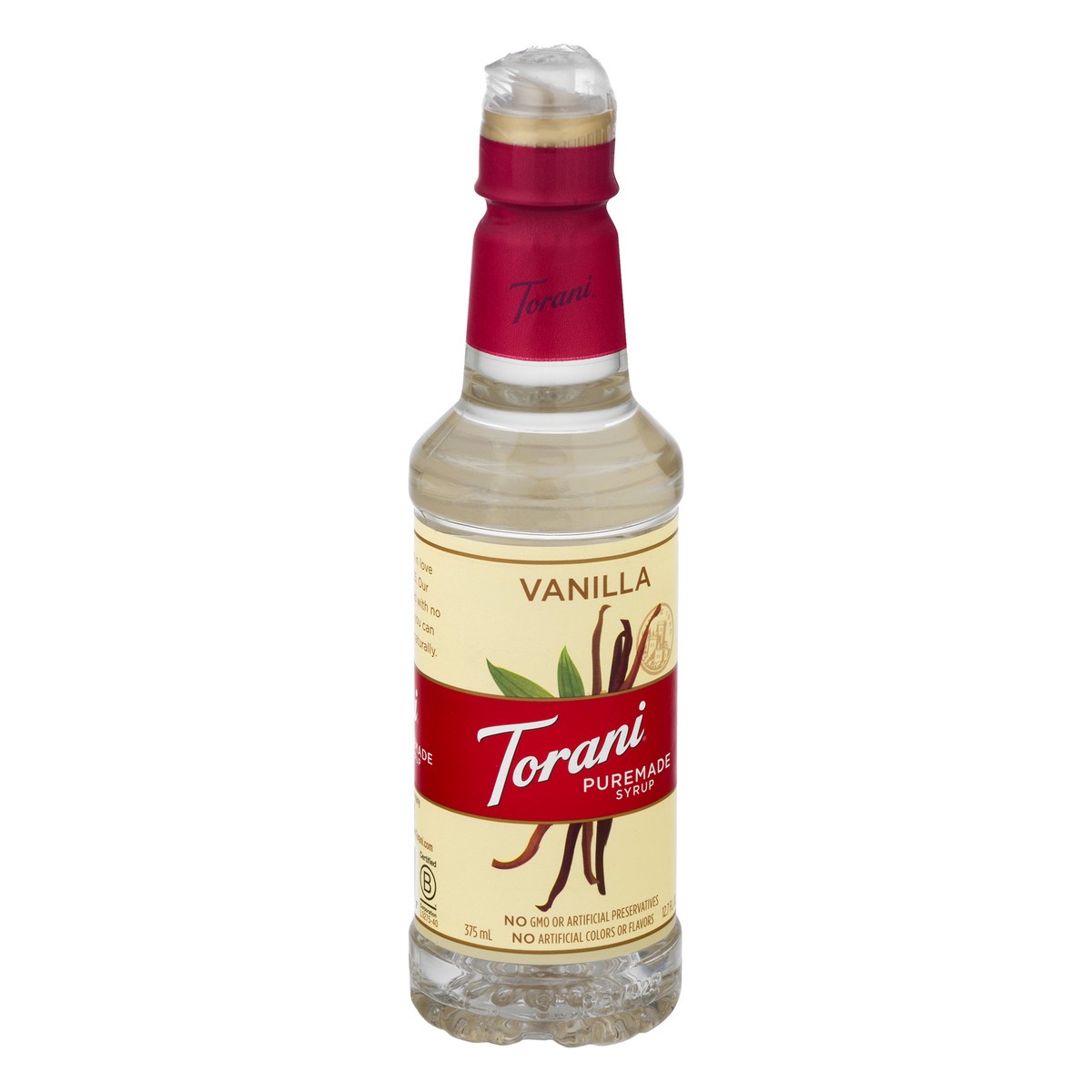 slide 2 of 13, Torani Syrup, Puremade, Vanilla - 375 ml, 1 ct