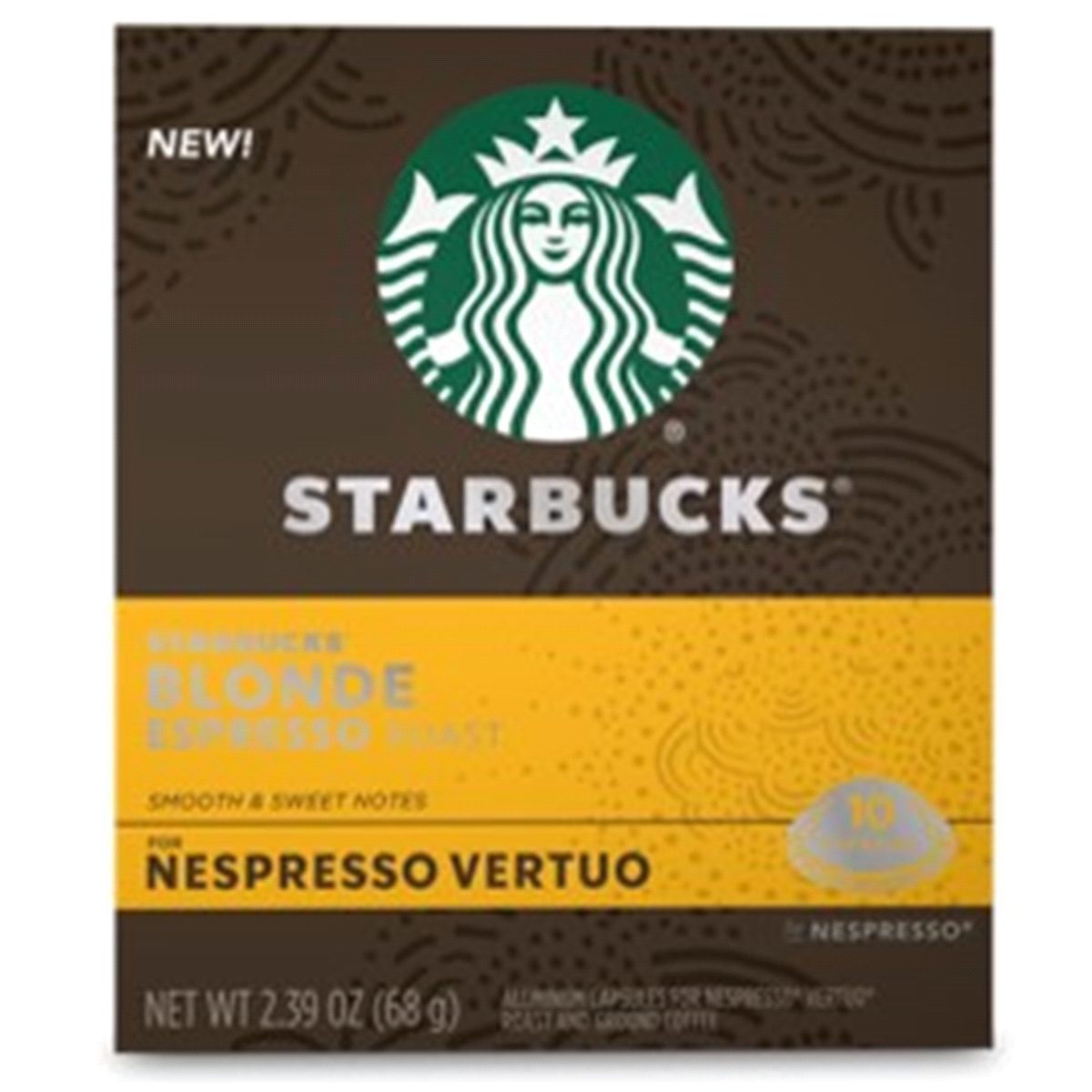 slide 1 of 5, STARBUCKS by Nespresso Vertuo Line Blonde Espresso - 10 ct, 10 ct