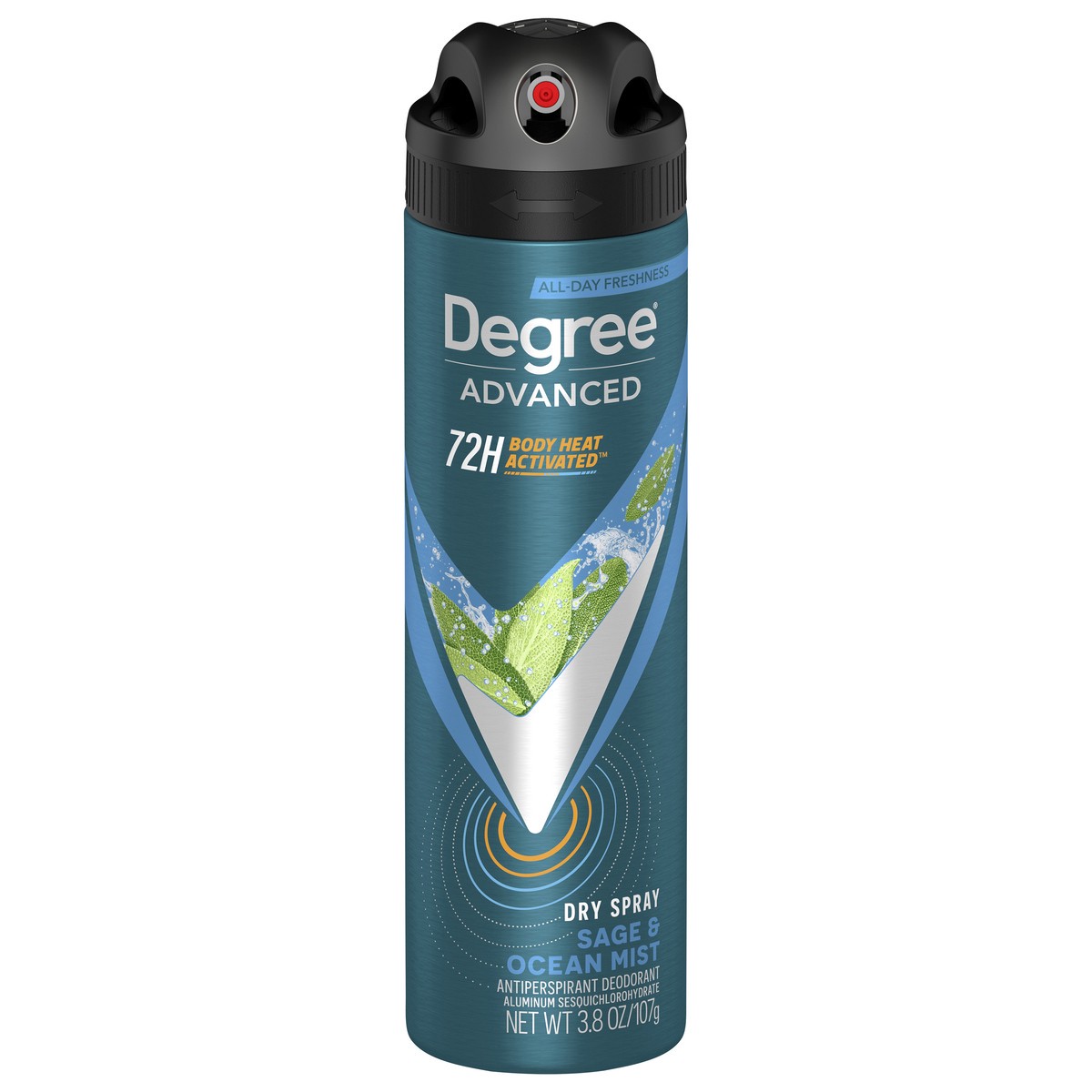 slide 1 of 7, Degree Men Antiperspirant Deodorant Dry Spray Sage & Ocean Mist 3.8 Oz, 3.8 oz