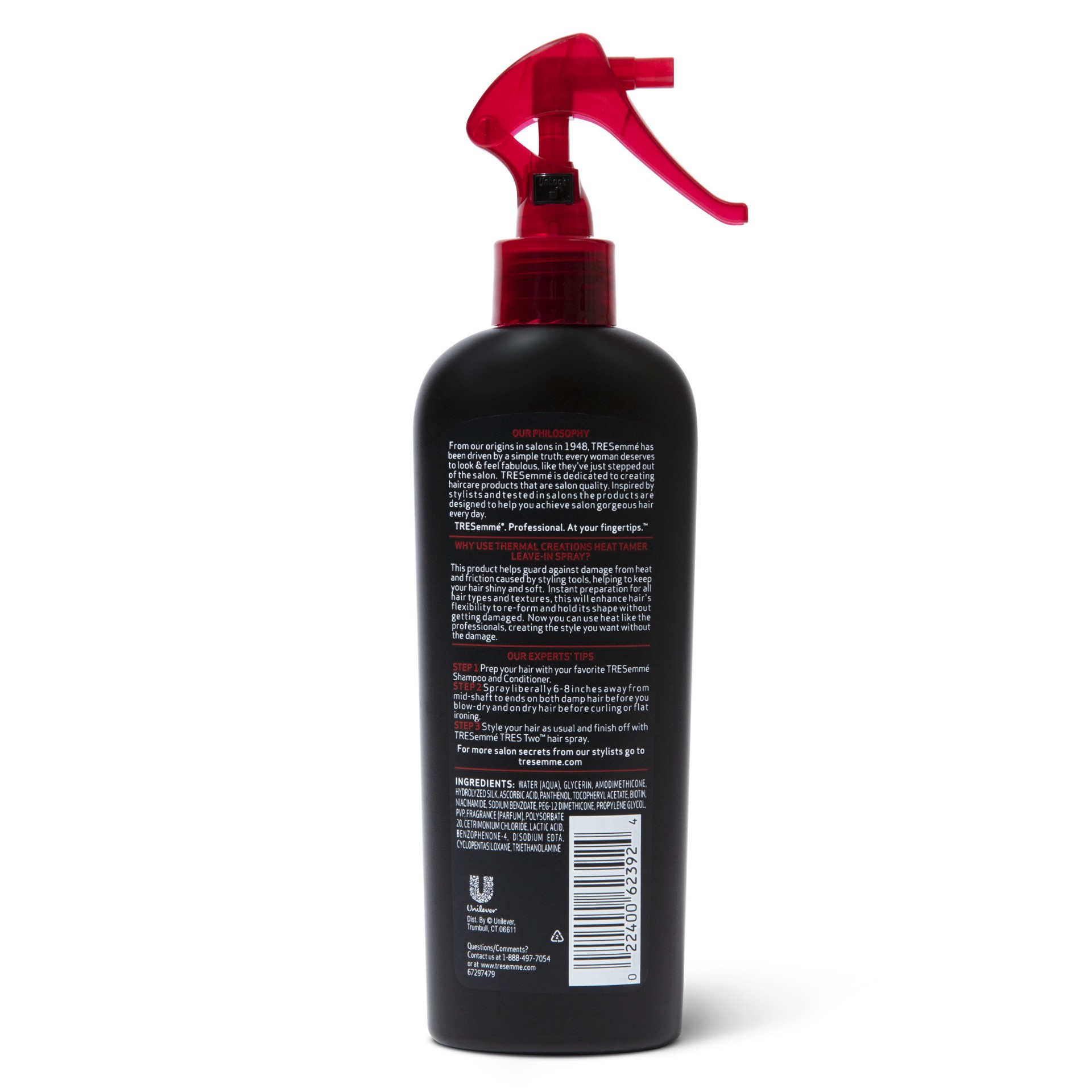 slide 3 of 5, TRESemmé Protecting Heat Spray Keratin Smooth, 8 oz, 8 fl oz