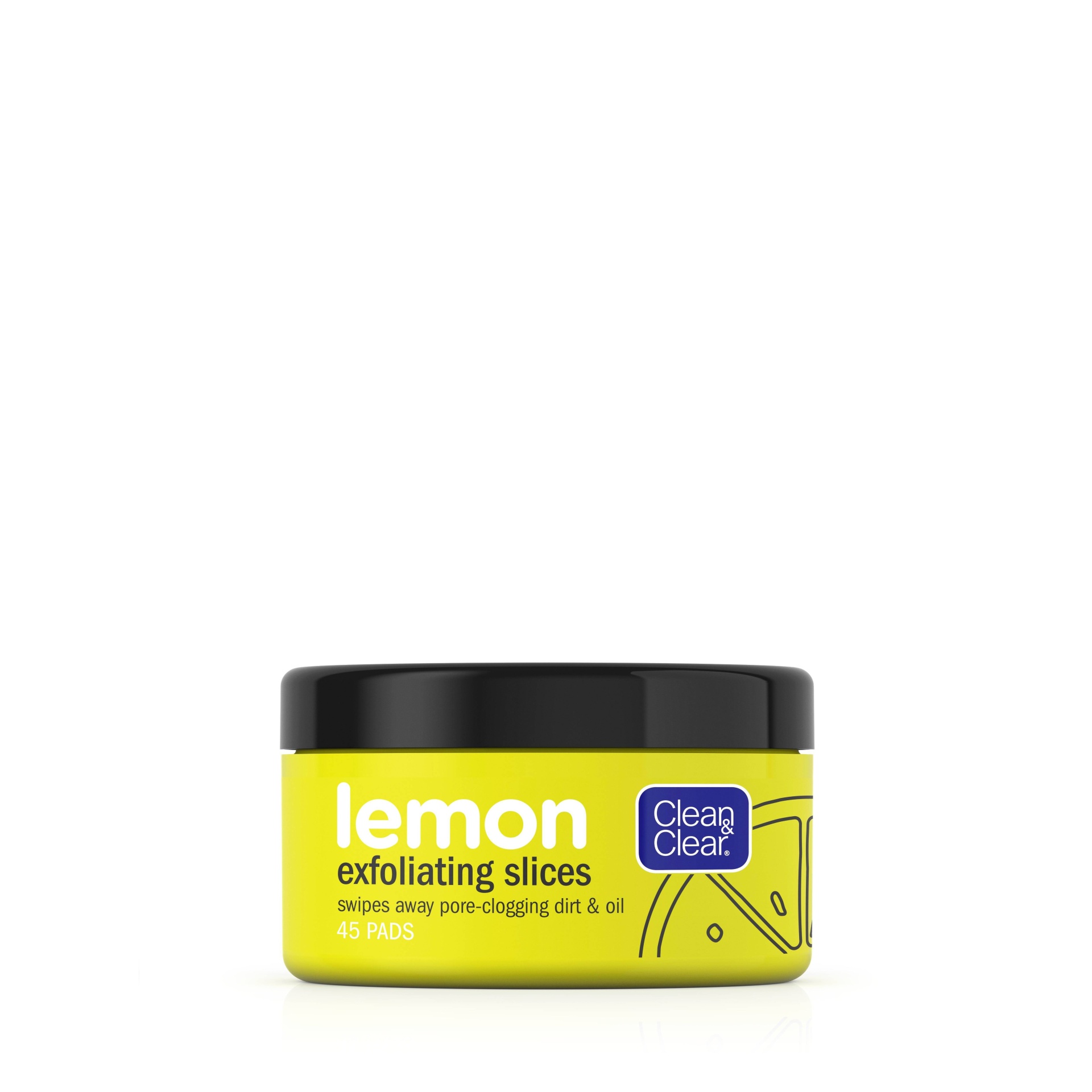 slide 1 of 5, Clean & Clear Lemon Exfoliating Slices, 45 ct