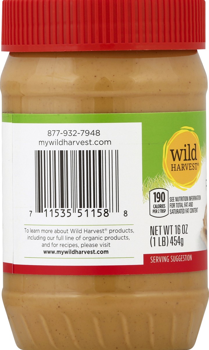 slide 7 of 9, Wild Harvest Organic Peanut Butter Creamy, 16 oz