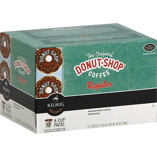 slide 2 of 2, The Original Donut Shop Coffee Regular K-Cup Pods, 12 ct