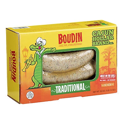 slide 1 of 1, Cajun Hollar Brand Boudin Box, 30 oz