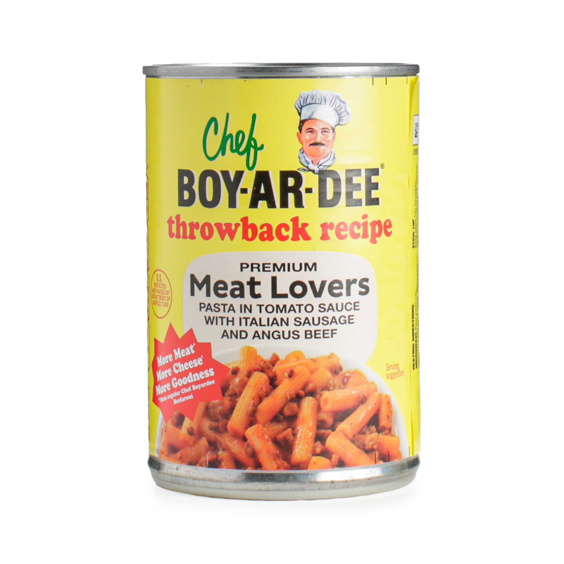 slide 1 of 1, Chef Boyardee Throwback Meat Lovers, 15 oz